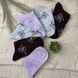 Носки женские классические с принтом Бабочки, набор 6 пар 103 фото 3